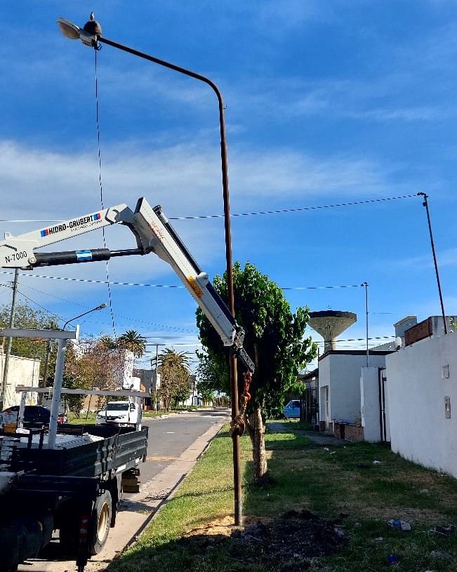 alumbrado público - cambio de luminarias1