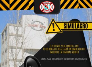 Bomberos prepara un nuevo simulacro de incendio