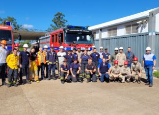 Bomberos: Destacaron el resultado del simulacro contra incendios en planta industrial