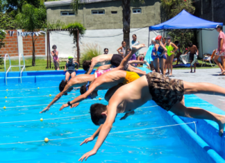 Inició Entrerrianada, el programa de enseñanza de natación de la provincia