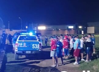 Hinchas de club uruguayo generaron incidentes en el ingreso a Gualeguaychú