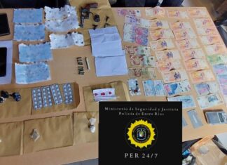 Tras un incidente público, allanaron un domicilio y decomisaron drogas
