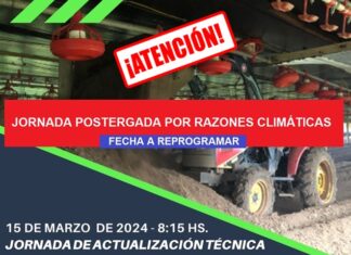 Por el mal tiempo quedó suspendida la jornada de actualización técnica en el INTA