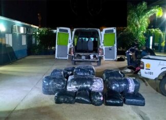 Villa Paranacito: frustraron contrabando de 18 bolsos con mercadería adulterada