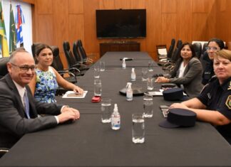 Temática de género: Leonardo Portela se reunió con autoridades policiales
