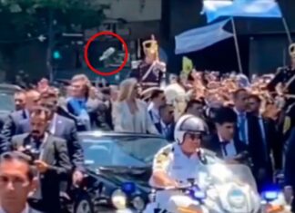 Juzgarán al uruguayense que le tiró un botellazo a Milei