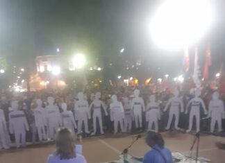 Cientos de uruguayenses se movilizaron para decir: ‘Nunca más’