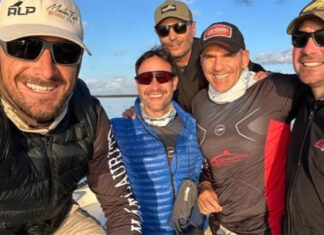 Famosos disfrutaron de la pesca en el río Paraná