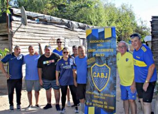 Exitosa colecta de abrigo y calzado para merenderos