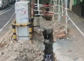 Rosario: sufrió graves quemaduras al intentar robar cables de alta tensión