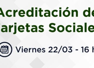 Desarrollo Humano acredita las tarjetas sociales