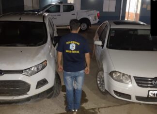 Villa Paranacito: secuestraron dos vehículos con pedido de captura