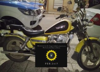 Secuestraron armas, municiones y una moto durante allanamiento por violencia de género
