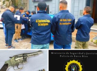 Allanaron una vivienda céntrica de la ciudad por un robo cometido en Colón