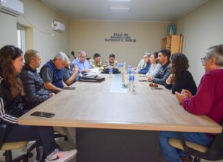 Caseros: Funcionarios coordinan acciones ambientales