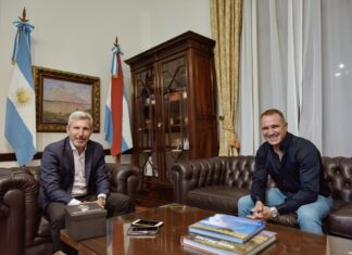 Frigerio y Mariano Werner trataron la posibilidad de sumar fechas del automovilismo nacional en Entre Ríos