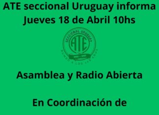 ATE Uruguay realiza una asamblea y radio abierta ante el Copnaf