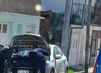 Barrio Vicoer: secuestraron un auto robado en provincia de Buenos Aires