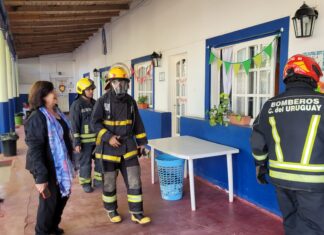 El simulacro de evacuación en el Colegio Manuel Belgrano resultó «positivo»