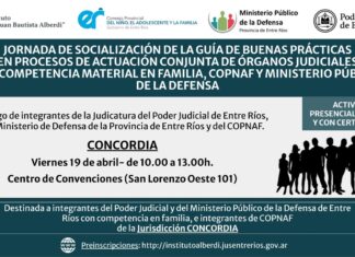 Capacitarán en una guía de buenas prácticas en causas con niñas, niños y adolescentes