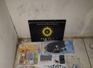 Una detenida por narcomenudeo en Concordia