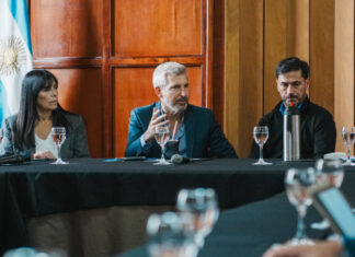 Frigerio encabezó una nueva reunión de Gabinete conjunto en Diamante