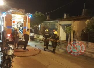 Vecinos contuvieron un principio de incendio en la ciudad