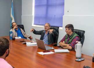 Diagraman capacitación sobre mantenimiento de caminos y manejo del agua