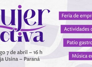 Mujer Activa será el domingo 7 de abril