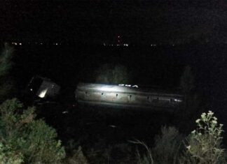 Camionero uruguayense herido tras incidente vial en ruta 14