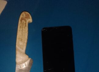 Capturaron a ladrón que robó un celular a punta de cuchillo