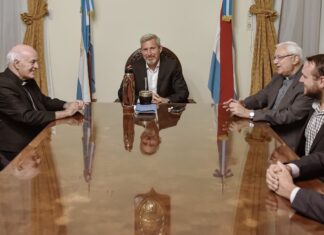 Frigerio destacó el trabajo social y espiritual de la Iglesia en los sectores vulnerables