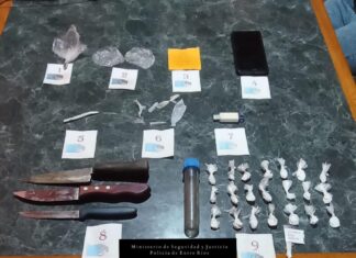 San Salvador: desmantelaron un punto de venta de drogas al menudeo