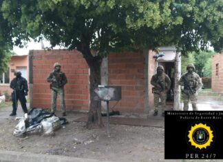 Narcomenudeo en Viale: 4 detenidos y 18 personas identificadas
