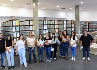 Estudiantes de la Uader recorrieron el Archivo Judicial