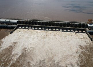 El nivel del embalse de Salto Grande estará muy alto durante toda esta semana
