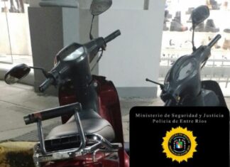 Capturan a dos ladrones por intentar robar una moto
