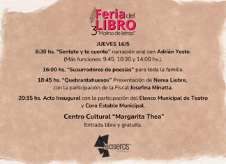 Caseros se prepara para la nueva edición de la Feria del Libro