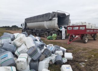 Destacaron la respuesta a la campaña de recepción de envases vacíos de fitosanitarios