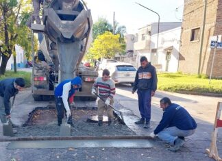 Por bacheo se interrumpirá el tránsito en 25 de Mayo