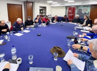 Uruguayense formó parte de la Mesa Ejecutiva del Consejo Nacional de Bomberos