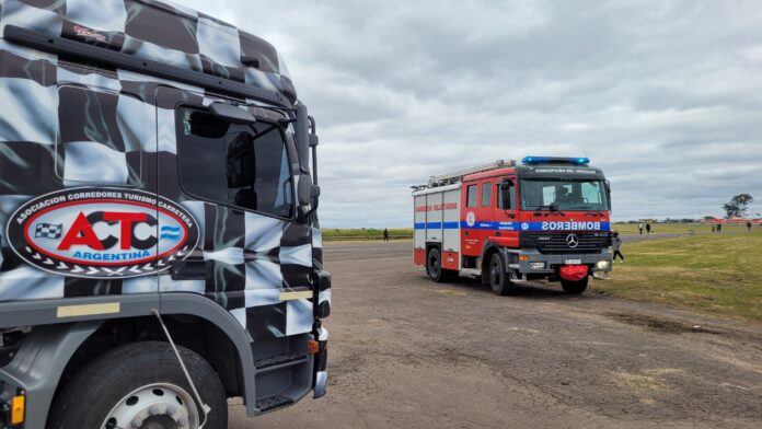 bomberos - presentación en el tc1