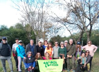 Caminata Aventura Cdelu sumó otros 22 kilómetros a su itinerario