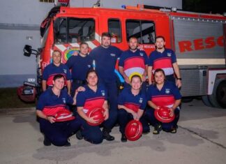A cuatro años de la creación del Cuerpo de Bomberos en Caseros