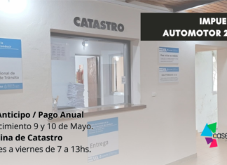 Caseros: Llegaron las boletas del Impuesto Automotor 2024