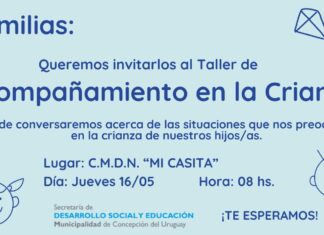Brindarán talleres de acompañamiento en la crianza en los Centros de la Niñez Municipales