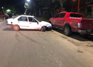 Chocó una camioneta estacionada y dio positivo en el test de alcoholemia