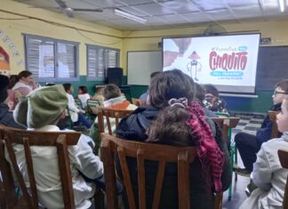 El Cine en la Escuela visitó cinco departamentos en los últimos dos meses