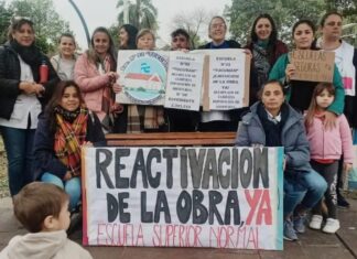 Comunidades educativas pidieron por la reparación y la reactivación de obras paralizadas en escuelas
