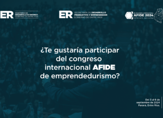 Inscripción para becar la participación en el Congreso Internacional Afide de emprendedurismo